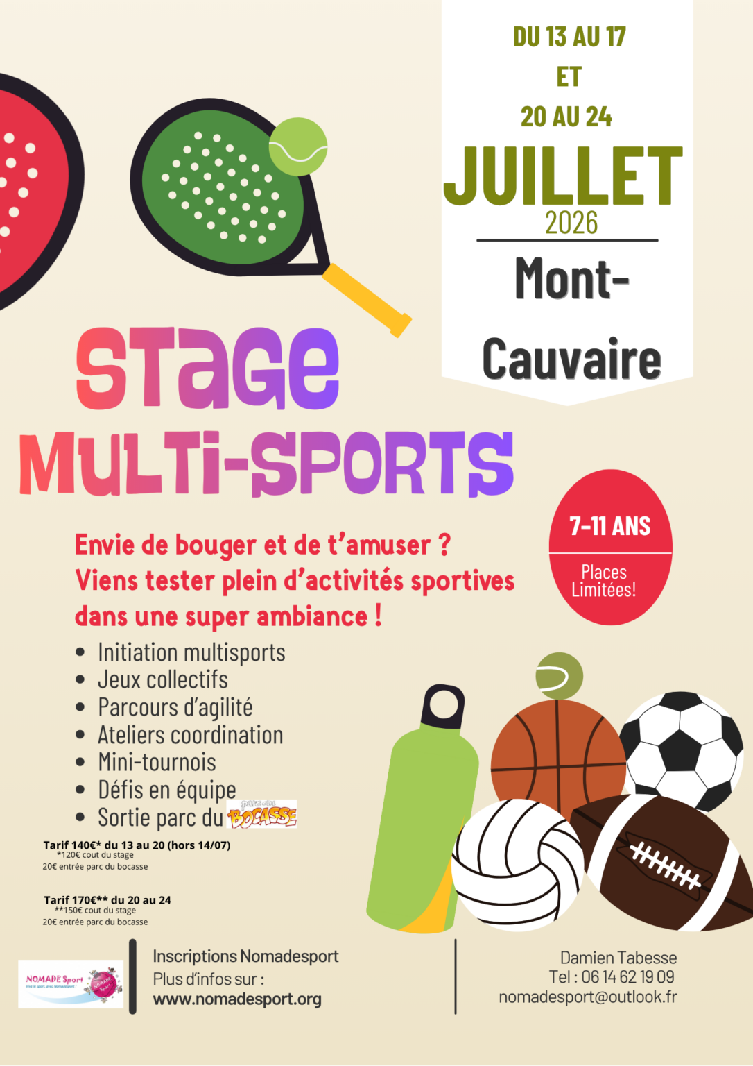 STAGE MULTISPORTS – Mont Cauvaire